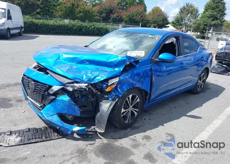 2021 Nissan Sentra Sv Xtronic Cvt из США, поврежденный, VIN 3N1AB8CV9MY247553